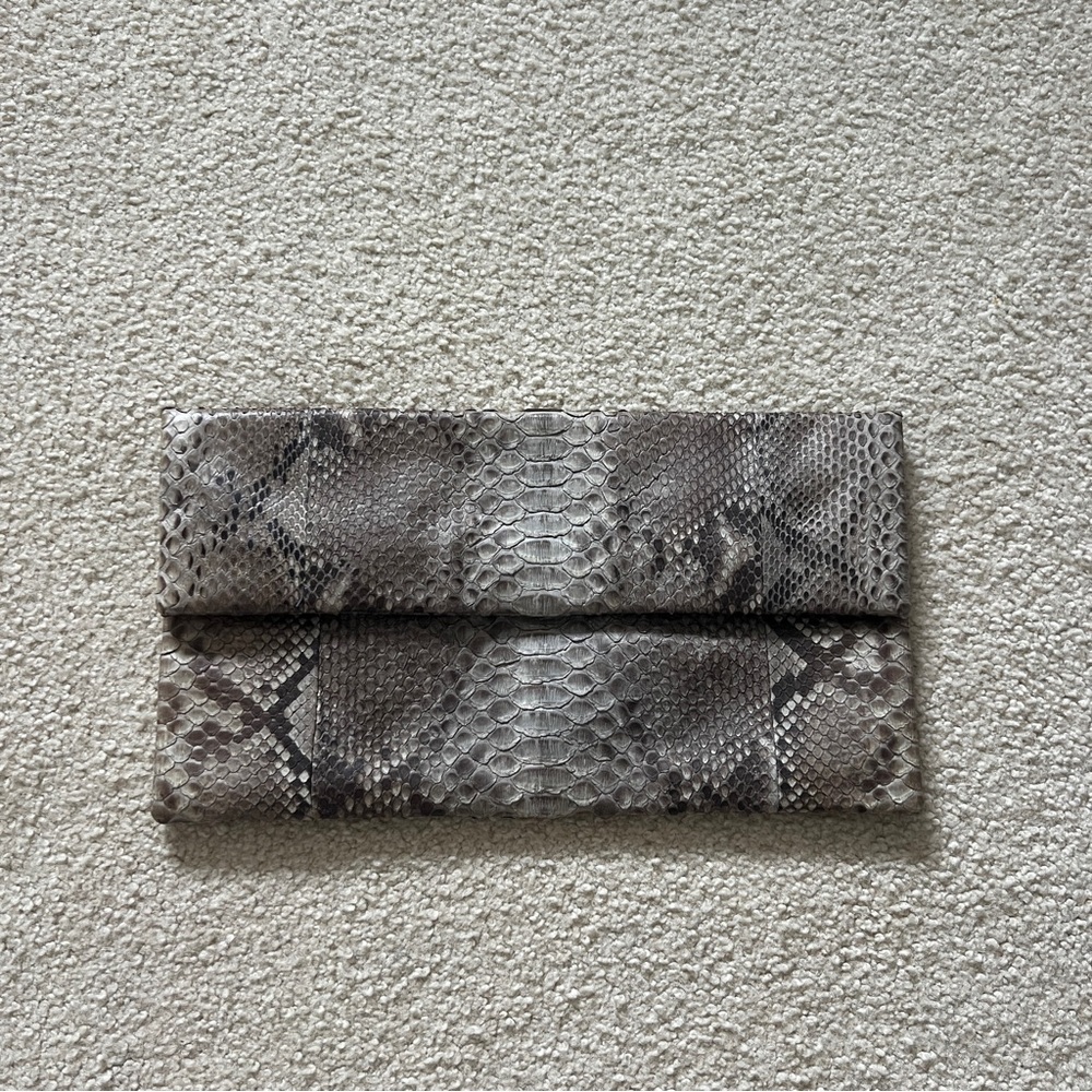 Snakeskin Pattern Clutch